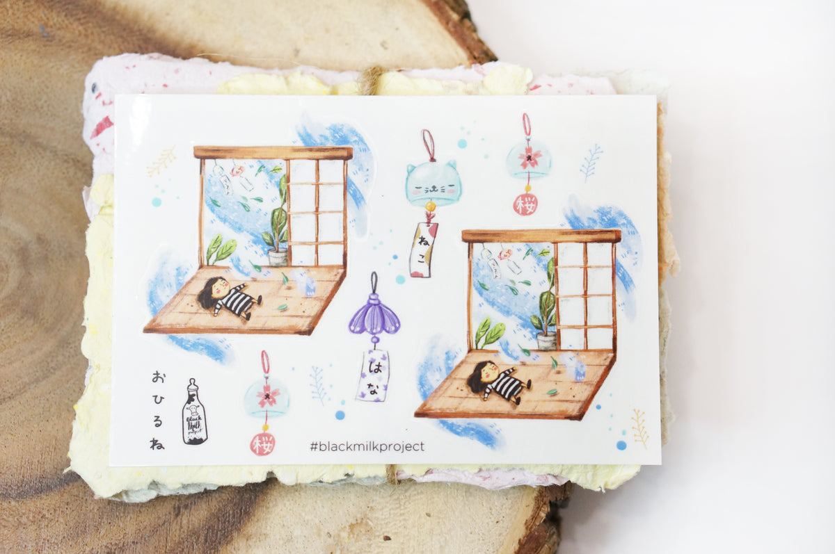 Afternoon Nap (Mini Sticker Sheet)
