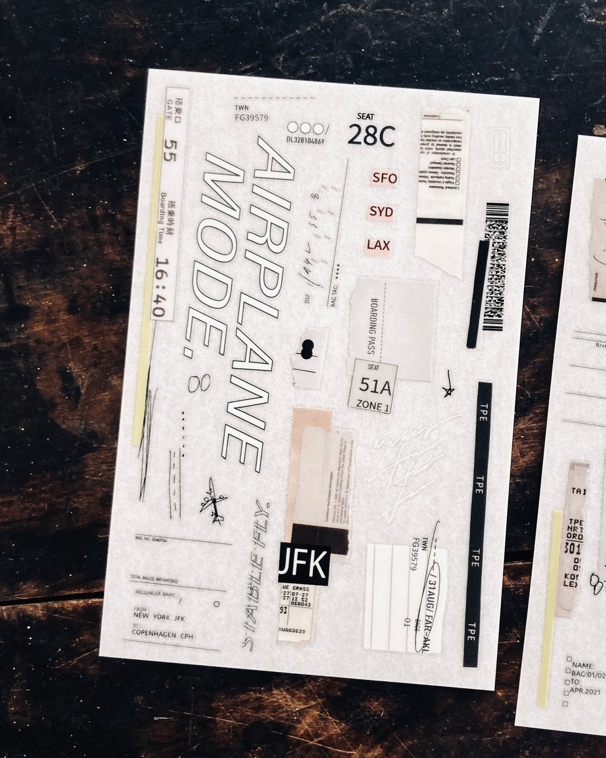 Boarding pass