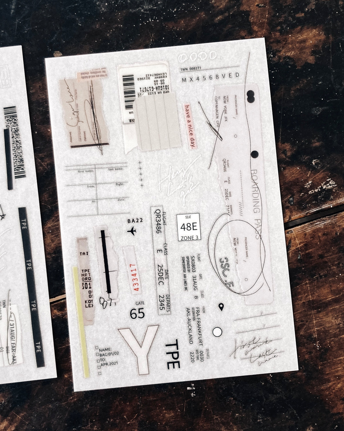 Boarding pass
