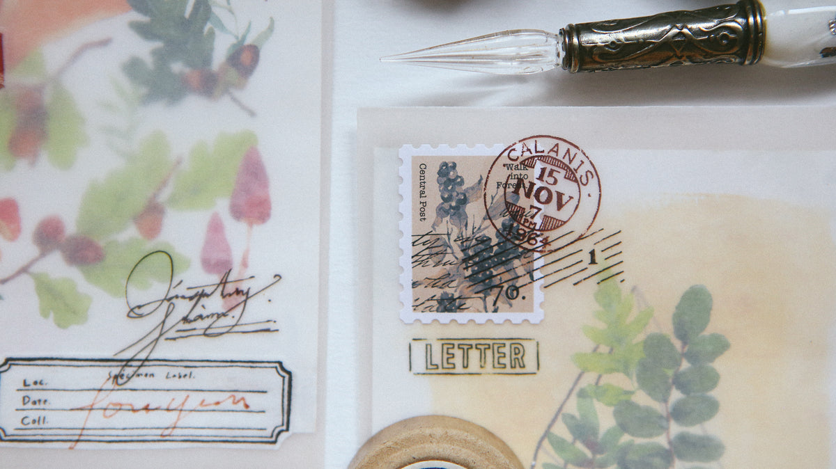 Postmark Transfer Sticker