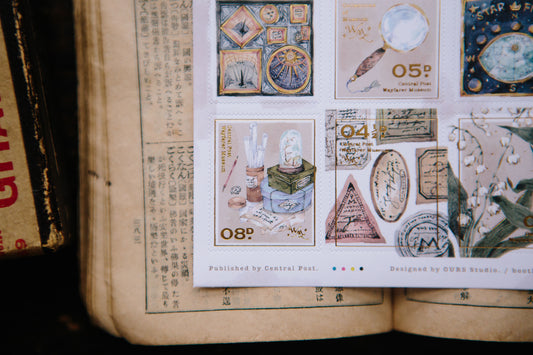 Collections of Museum Stamp Sticker