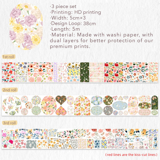 Mini Snippets Washi Tape Sticker Set