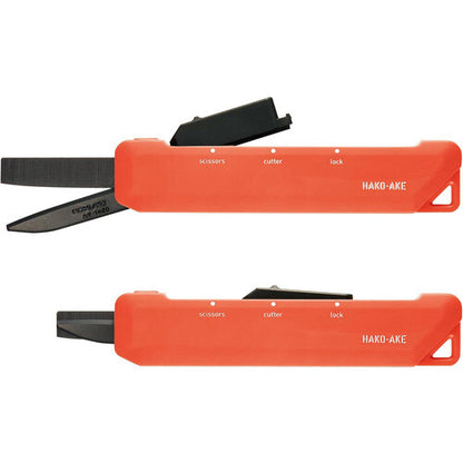 HAKO-AKE 2Way Portable Cutter & Scissors