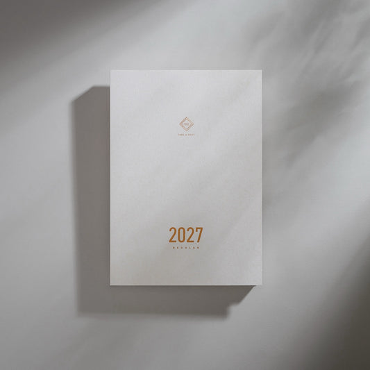2027 Regular Planner - English Version A5