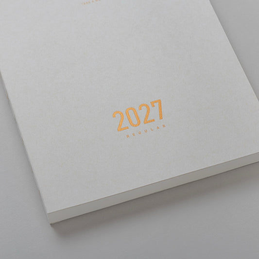 2027 Regular Planner - English Version A5