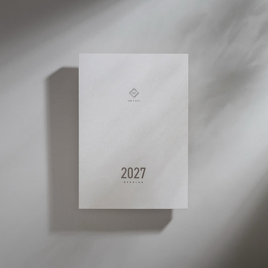 2027 Regular Planner - Taiwan Holiday Version A5