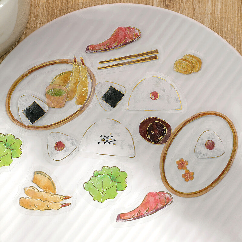 Clear Seal Gohan Diary (Japanese Style Bento)