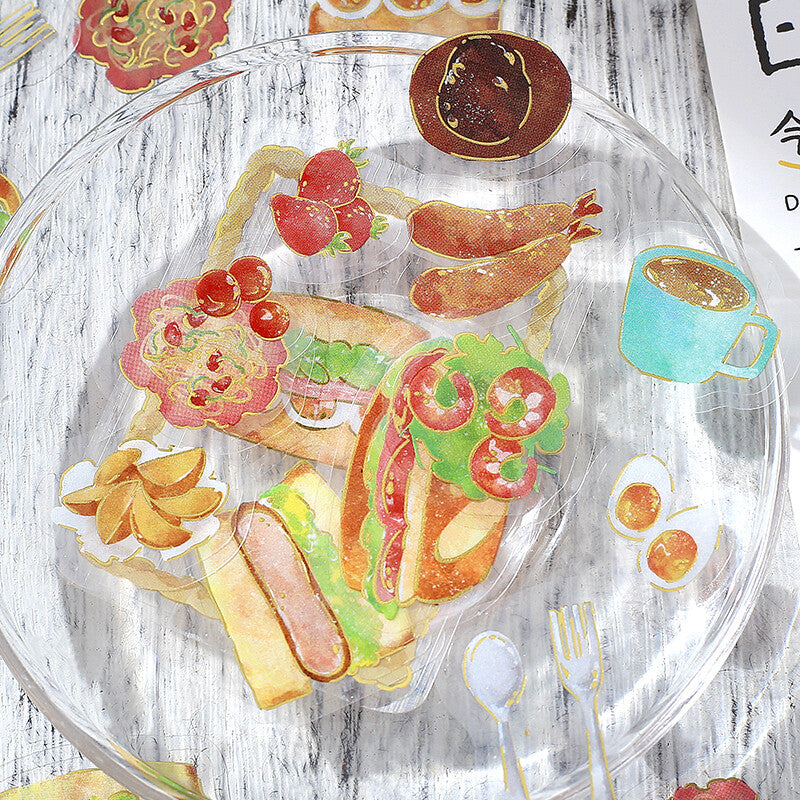 Clear Seal Gohan Diary (Western Style Bento)