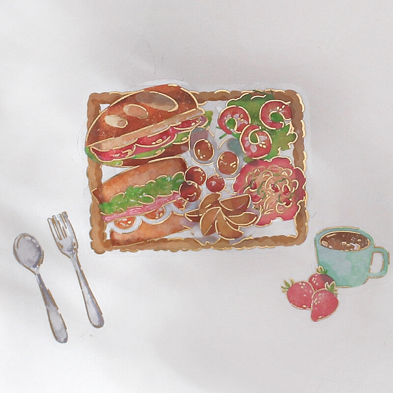 Clear Seal Gohan Diary (Western Style Bento)