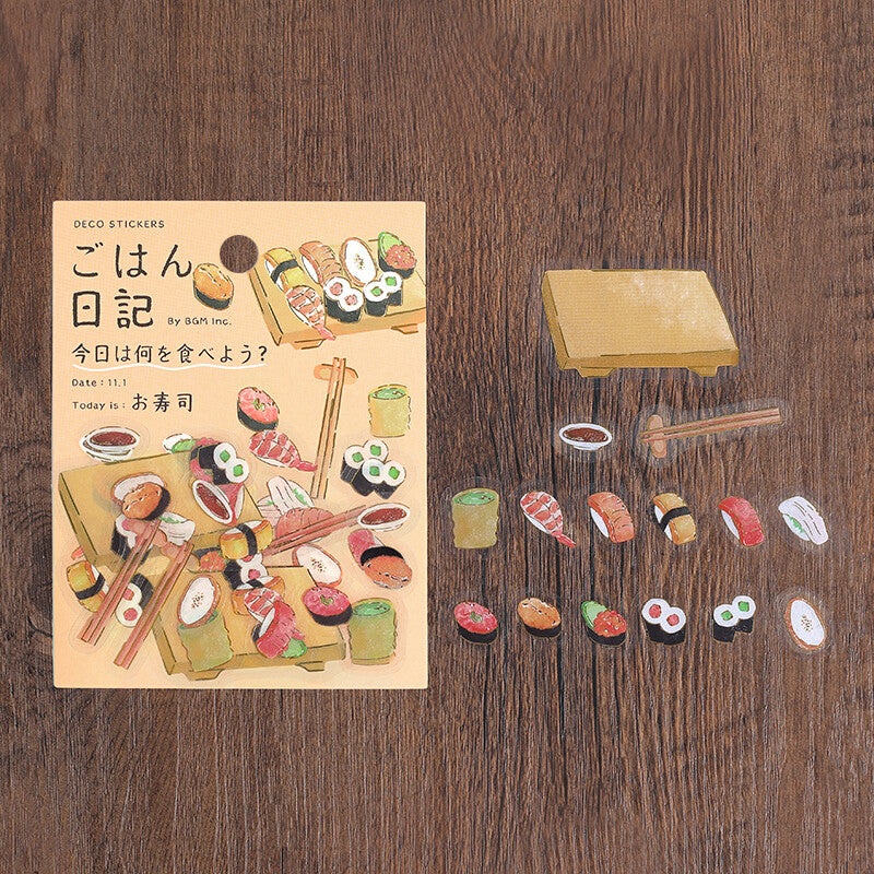 Clear Seal Gohan Diary (Sushi)