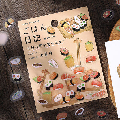 Clear Seal Gohan Diary (Sushi)