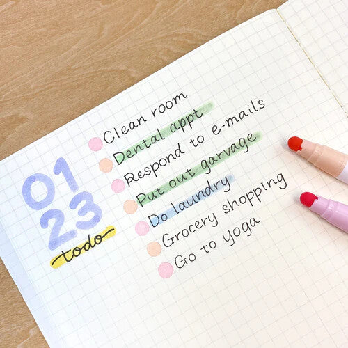 ZIG Clean Colour Dot 6-Colour Set (Mild Colours)
