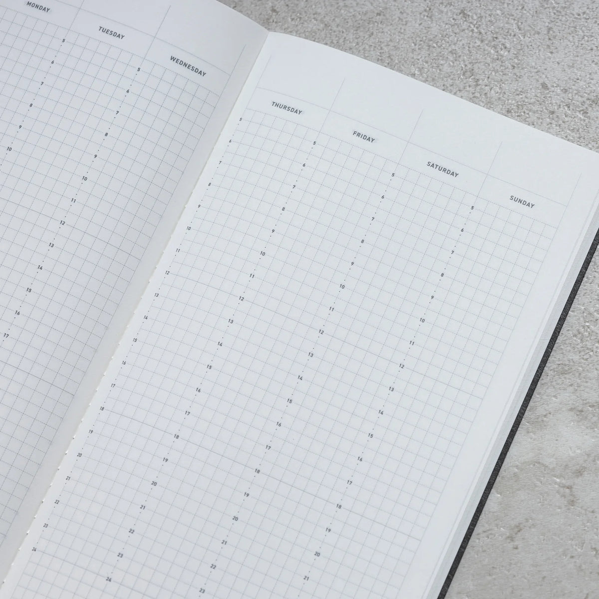 Slim Weekly Undated Planner