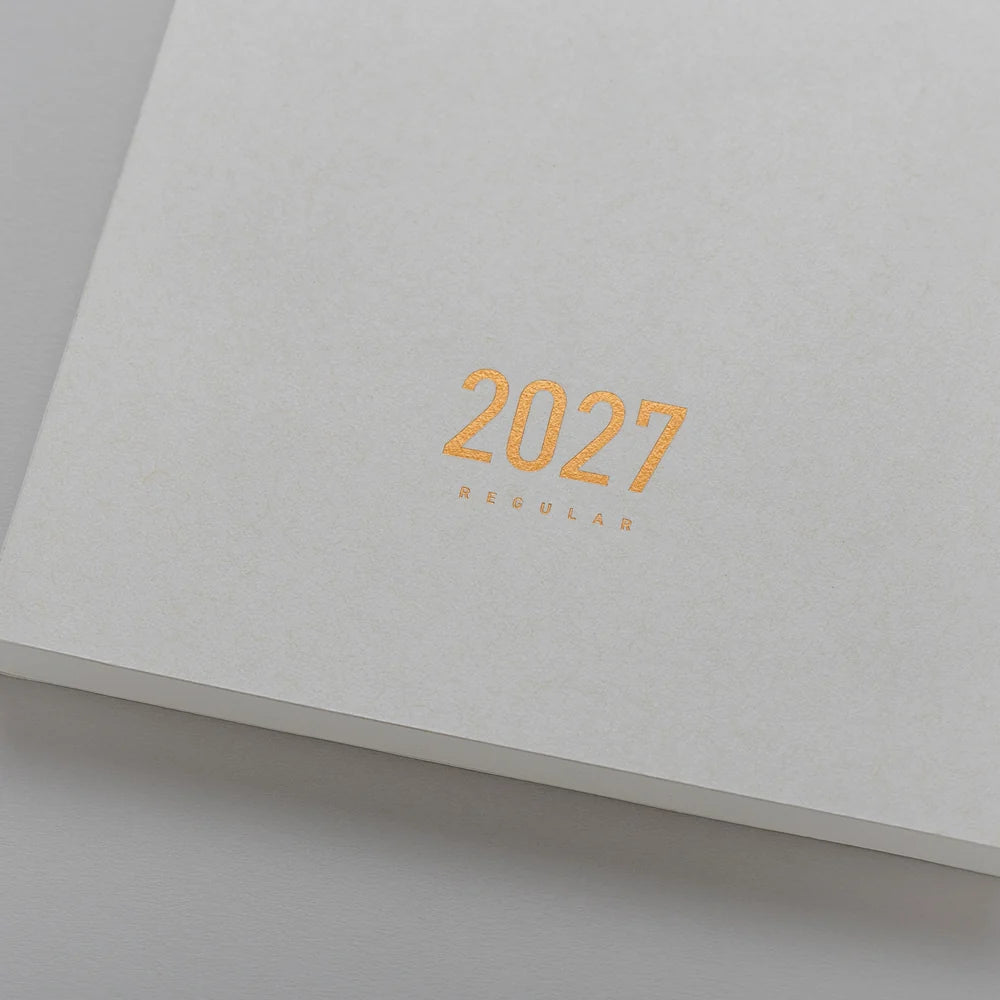 2027 Regular Planner - English Version A5