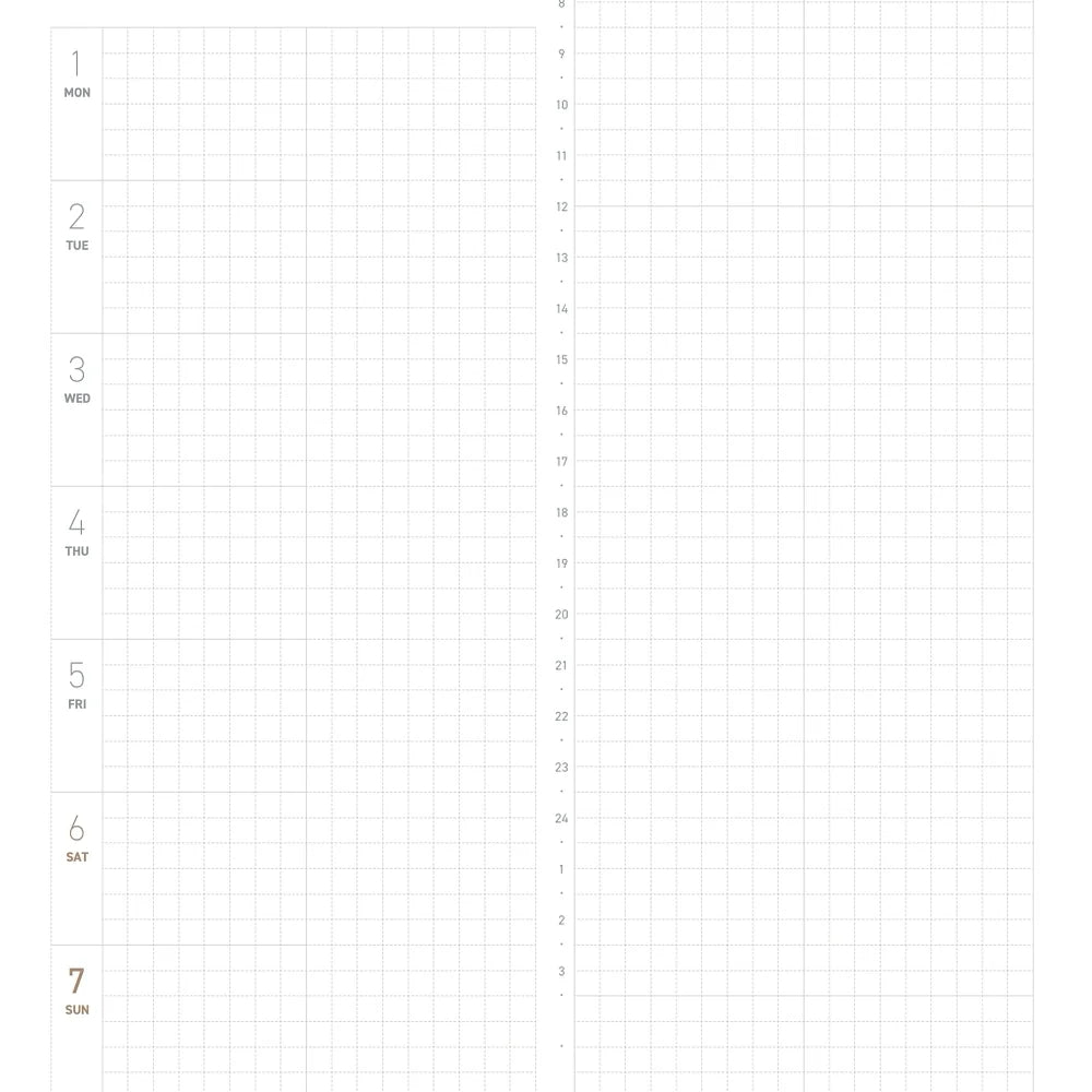 2027 Regular Planner - English Version A5