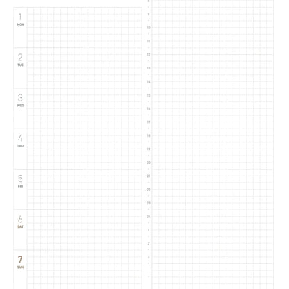 2027 Regular Planner - English Version A5