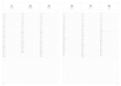 2027 Regular Planner - English Version A5