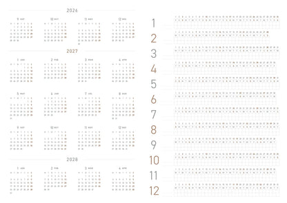 2027 Regular Planner - English Version A5