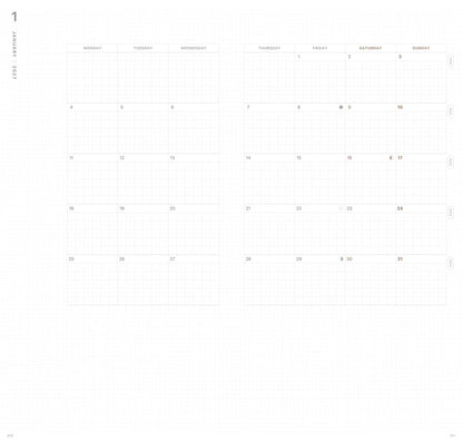 2027 Slim Biweek Planner