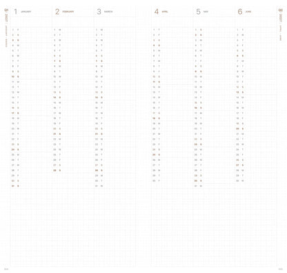 2027 Slim Biweek Planner