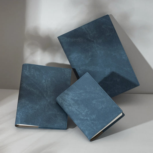 Planner PU Cover - Washed Blue