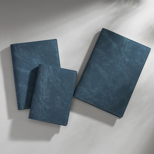 Planner PU Cover - Washed Blue