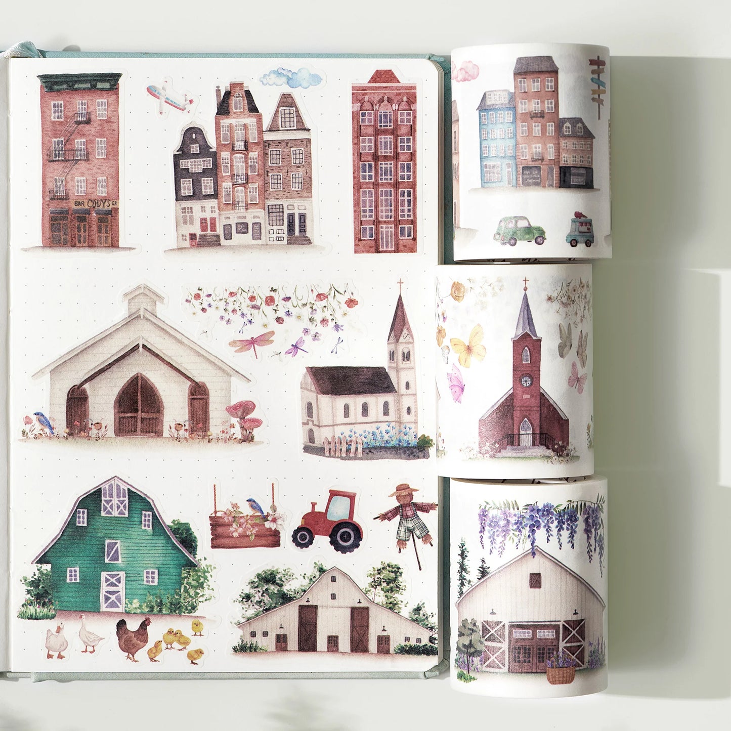 Metro & Meadow Washi Tape Sticker Set