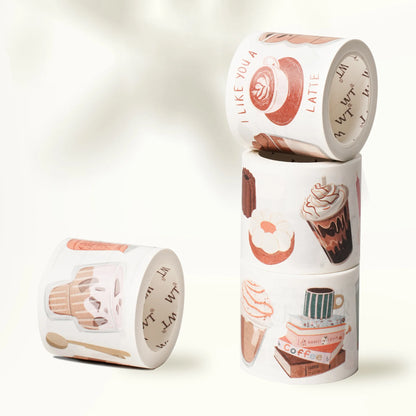 Coffee? Washi Tape Sticker Set