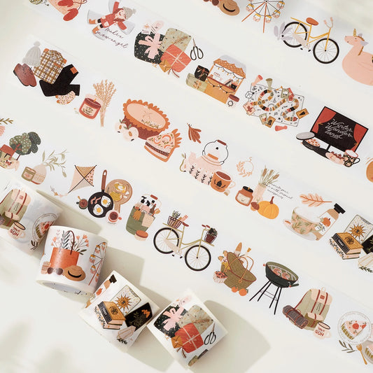 Four Seasons Washi Tape Sticker Set