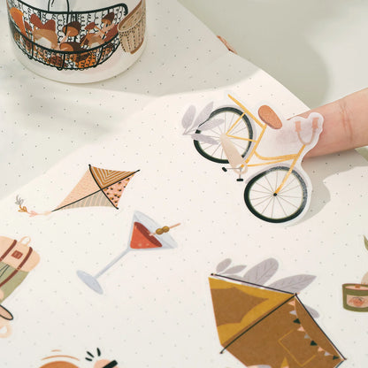 Four Seasons Washi Tape Sticker Set