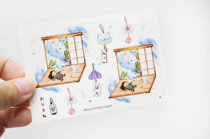 Afternoon Nap (Mini Sticker Sheet)