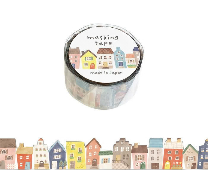 Die Cut Washi Tape - Houses