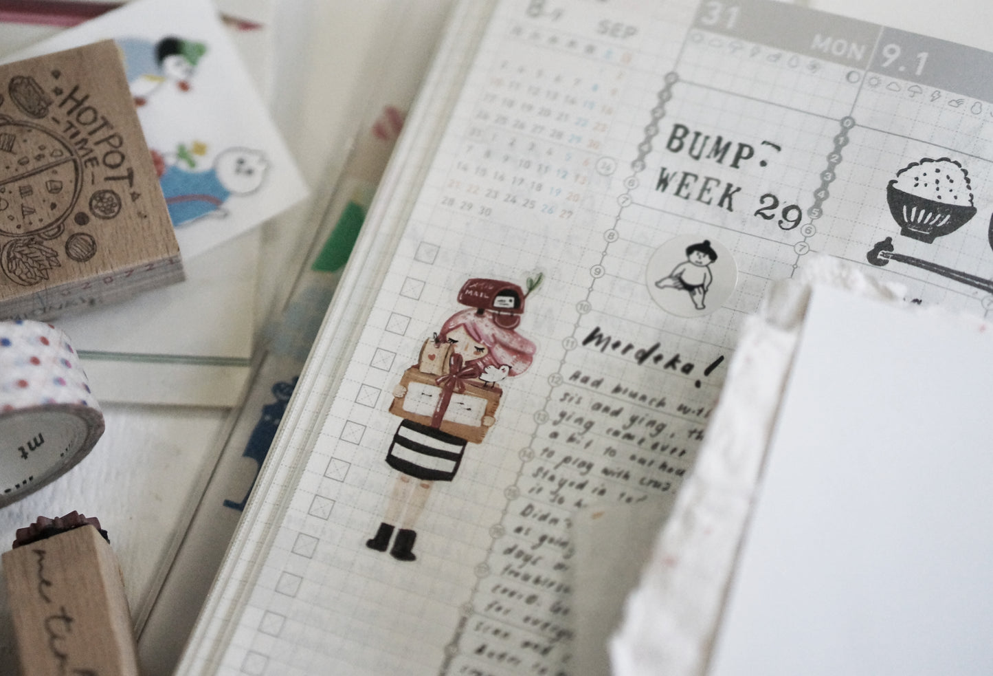 Delivery Girl (Mini Sticker Sheet)