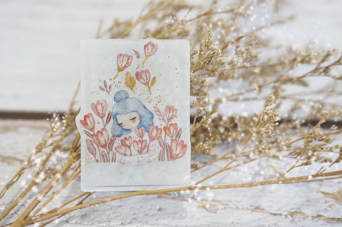 Polaroid Girls (Washi Sticker Set)