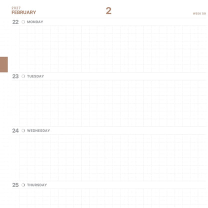 2027 Slim Biweek Planner