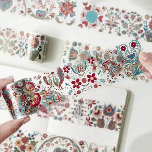 Mosaic Radiance Wide Washi/PET Tape (Gilded)
