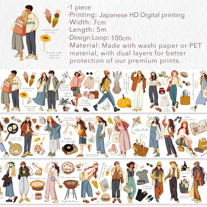 Moments Wide Washi/PET Tape