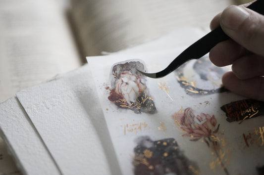 Prayer (Washi with Gold Foil)