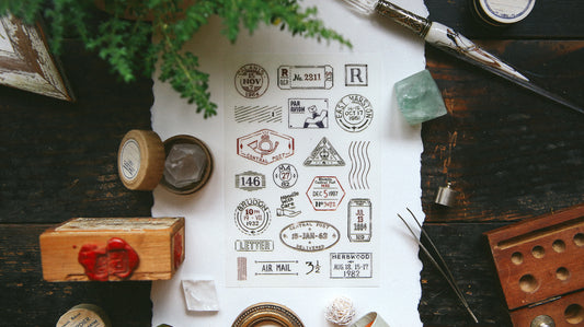 Postmark Transfer Sticker