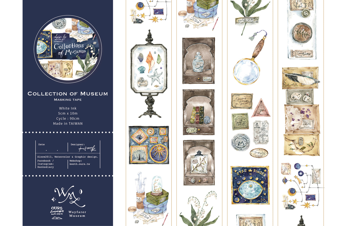 Collections of Museum Masking Tape