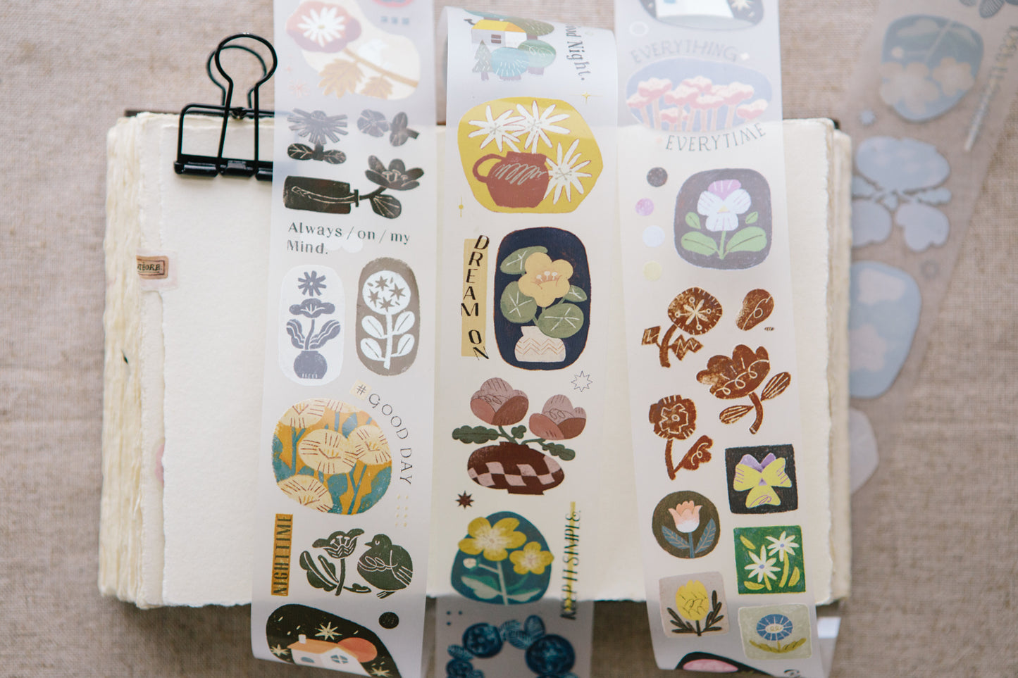 All the Flowers PET Tape