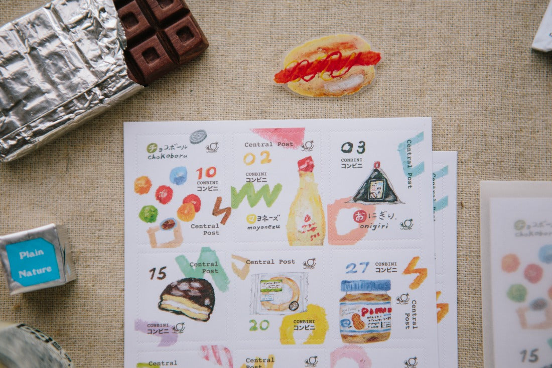 Convenience Store Stamp Sticker