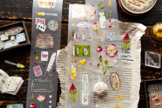 Desk of Botanist PET Tape