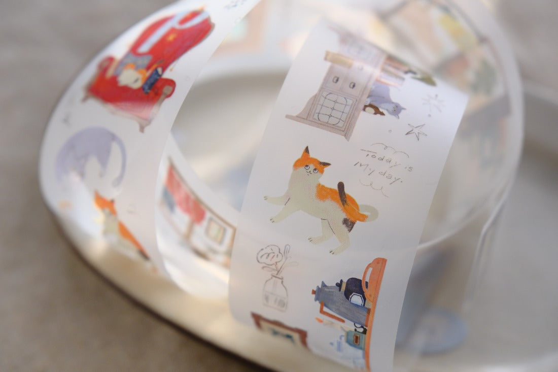 Life With Cats PET Tape