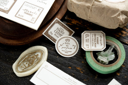 Grocery Labels Letterpress Book