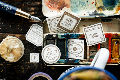 Grocery Labels Letterpress Book